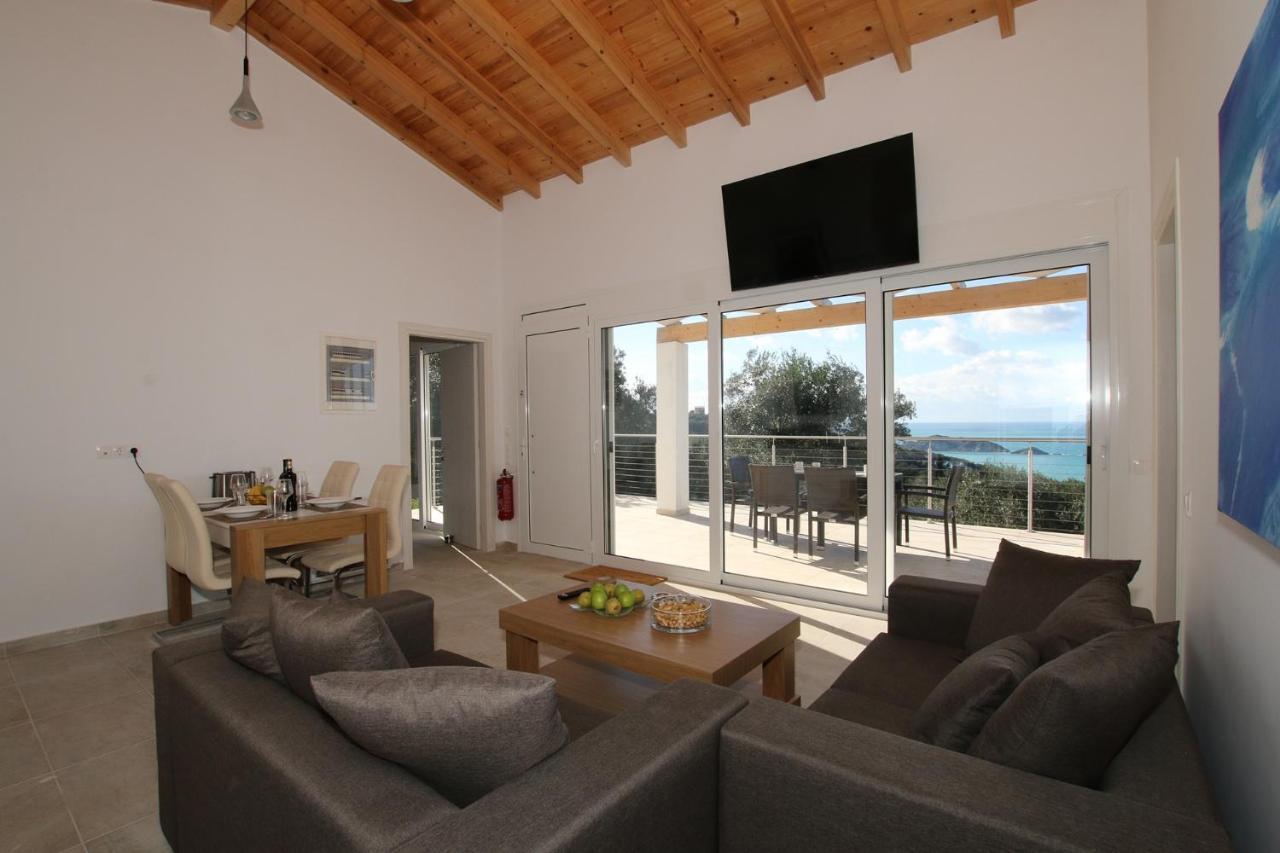Sunset Sea View Villa 3 Agios Georgios Pagon Eksteriør billede
