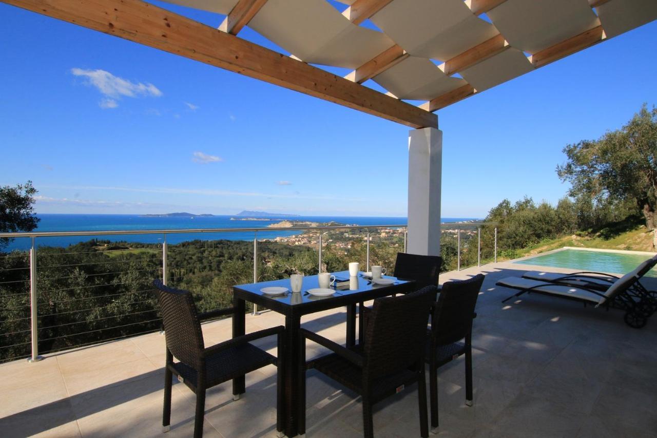 Sunset Sea View Villa 3 Agios Georgios Pagon Eksteriør billede