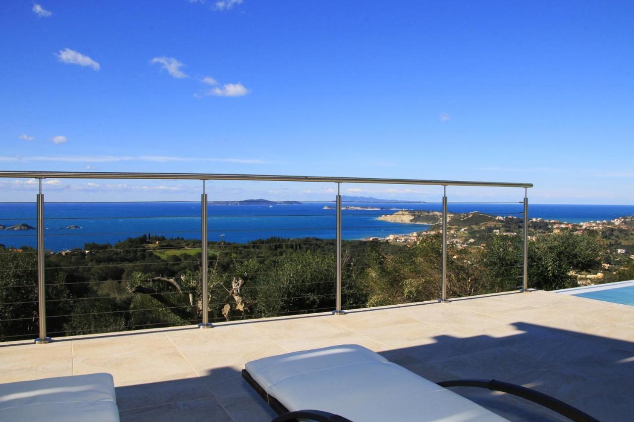 Sunset Sea View Villa 3 Agios Georgios Pagon Eksteriør billede