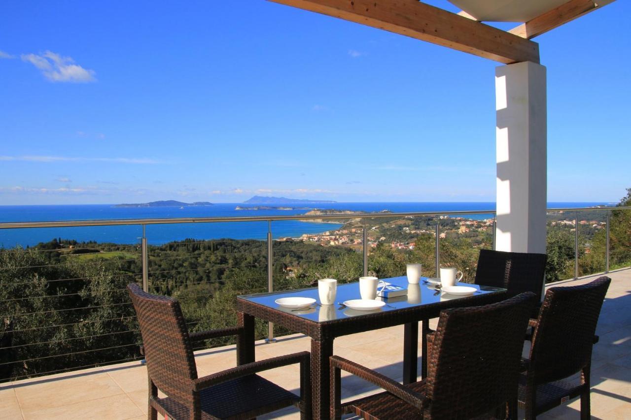 Sunset Sea View Villa 3 Agios Georgios Pagon Eksteriør billede