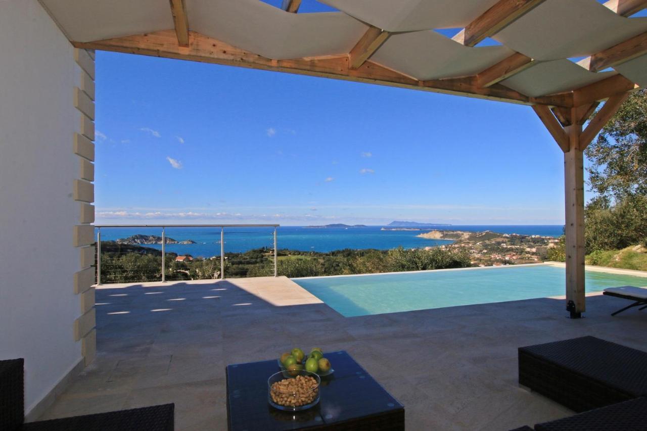 Sunset Sea View Villa 3 Agios Georgios Pagon Eksteriør billede